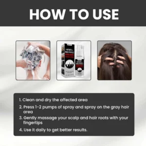 Stovis™ Beard & Hair Darkening Essence Spray