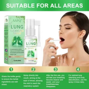 AAFQ® 𝐀𝐝𝐯𝐚𝐧𝐜𝐞𝐝 𝐋𝐮𝐧𝐠 𝐂𝐥𝐞𝐚𝐧𝐬𝐢𝐧𝐠 𝐒𝐩𝐫𝐚𝐲