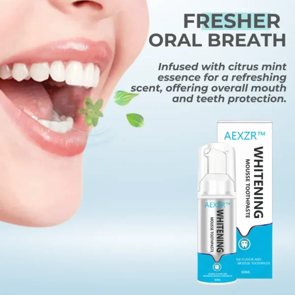 AEXZR™ Whitening Mousse Toothpaste