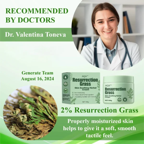 AQA™ Resurrection Grass Skin Soothing Herbal Cream
