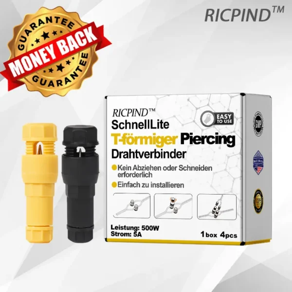 ATTDX™ SchnellLite T-förmiger Piercing Drahtverbinder