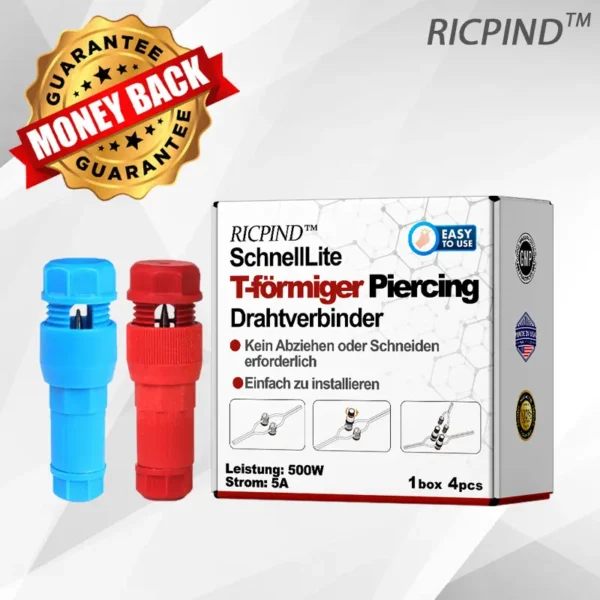 ATTDX™ SchnellLite T-förmiger Piercing Drahtverbinder