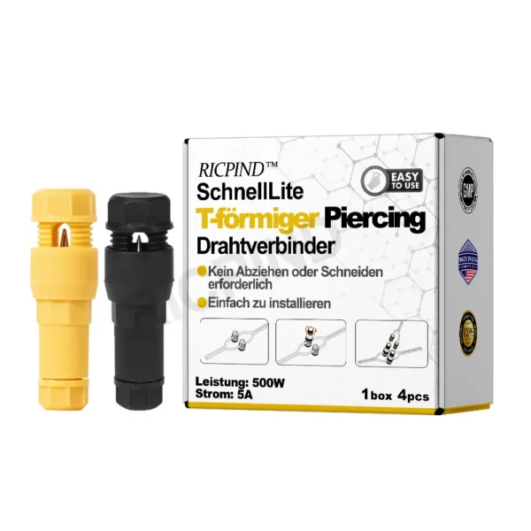 ATTDX™ SchnellLite T-förmiger Piercing Drahtverbinder