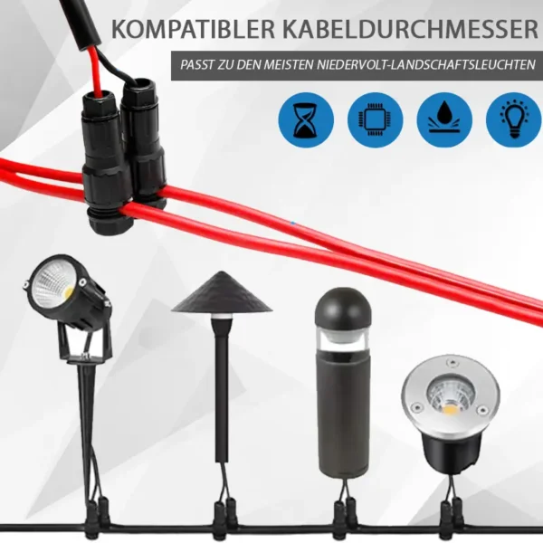 ATTDX™ SchnellLite T-förmiger Piercing Drahtverbinder