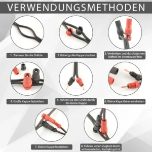 ATTDX™ SchnellLite T-förmiger Piercing Drahtverbinder