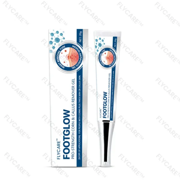 FLYCARE™ FootGlow Pro-Strength Corn & Callus Remover Gel
