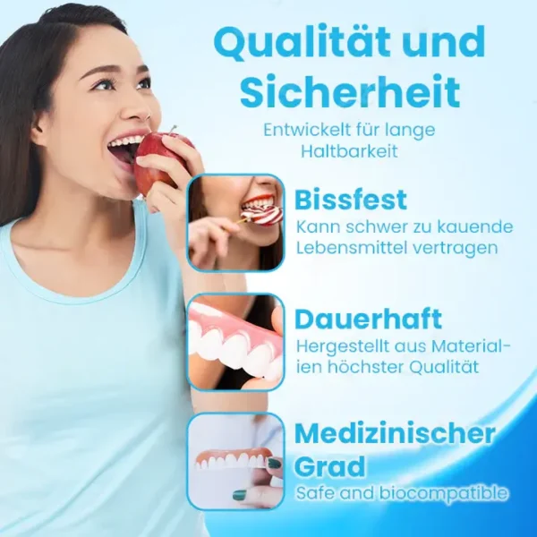 Fivfivgo™ FlexYoSmile Silikon-Prothesen-Set