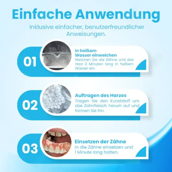 Fivfivgo™ FlexYoSmile Silikon-Prothesen-Set