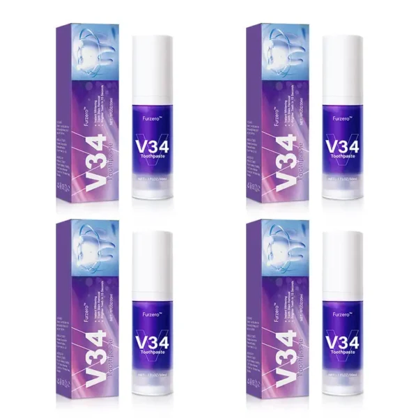 Furzero™ V34 Purple Teeth Whitening Toothpaste