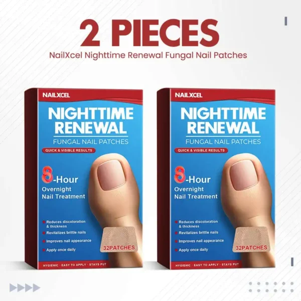NailXcel Nighttime Renewal Fungal Nail Patches
