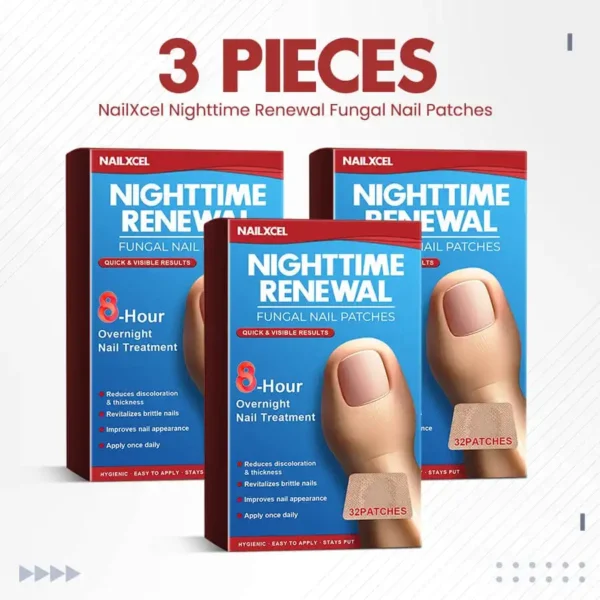 NailXcel Nighttime Renewal Fungal Nail Patches