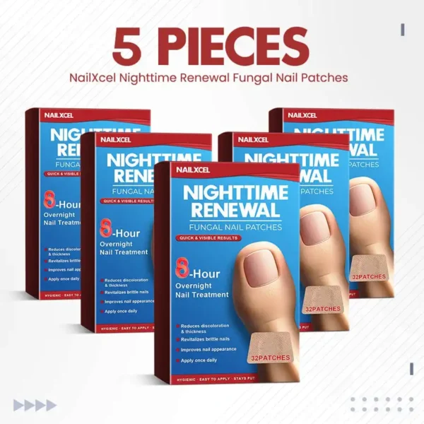 NailXcel Nighttime Renewal Fungal Nail Patches