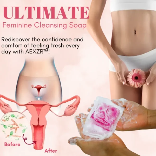 AEXZR™ Feminine Intimate Care Cleansing Soap