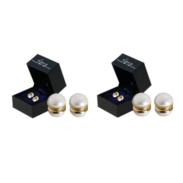 Agniz Lymphvity Magnesium White Onyx Earrings