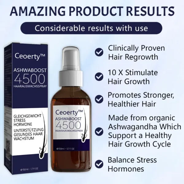 Ceoerty™ Ashwagandha 4500 Haarwachstumsspray