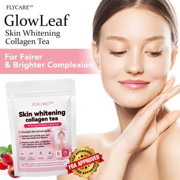 FLYCARE™ GlowLeaf Skin Whitening Collagen Tea