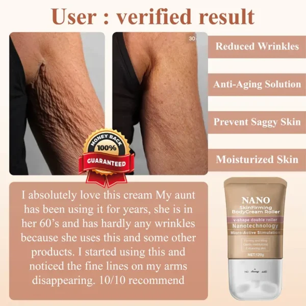 Nano SkinFirming BodyCream Roller