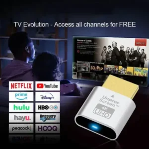 UnpreeScreen™ TV Streaming Device - Access All Channels for Free