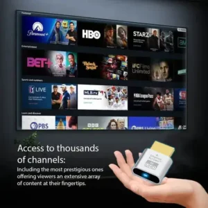 UnpreeScreen™ TV Streaming Device - Access All Channels for Free