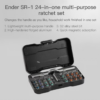 24 In 1 Ratchet Screwdriver Tool Kit
