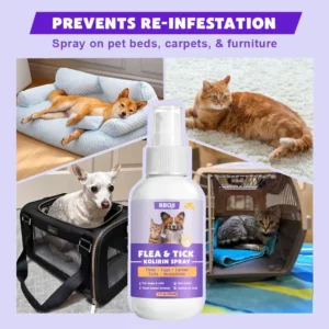 Flea & Tick Kolirin Spray