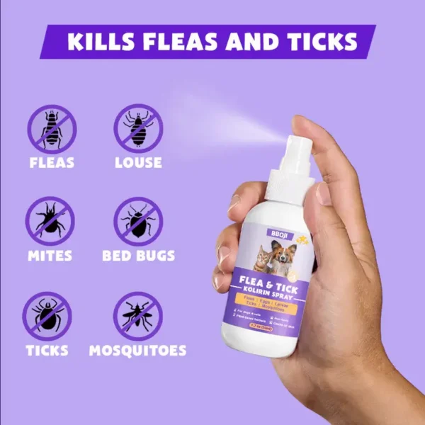 Flea & Tick Kolirin Spray