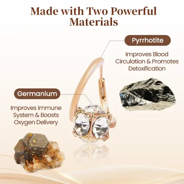LymphAura Germanium Detox Earrings - Image 4