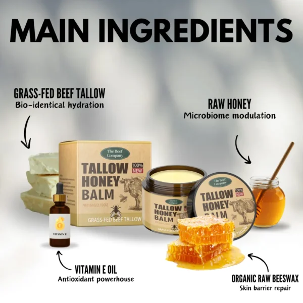 Winter Sale Tallow & Honey Balm - Image 3
