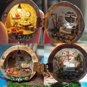 Walnut Shell Doll House