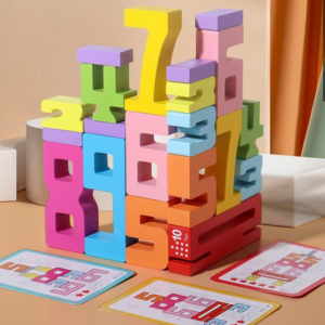 Wooden Number Building Block