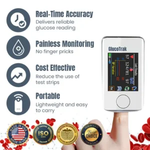 Ceoerty™ GlucoTrak Glucose Monitoring Device