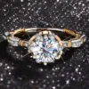 HOOMWELL™ Rose Moissanite Ring