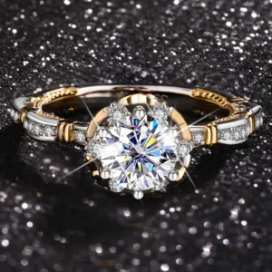 HOOMWELL™ Rose Moissanite Ring