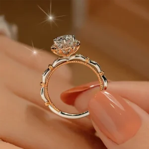 HOOMWELL™ Rose Moissanite Ring