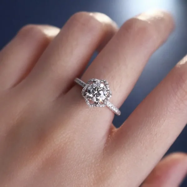 HOOMWELL™ Rose Moissanite Ring