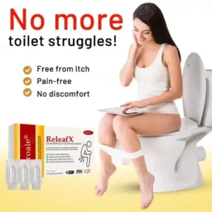 Croaie® ReleafX Hemorrhoid Suppositories