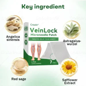 Croaie® VeinLock Microneedle Patch