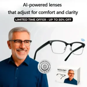 NESLEMY™ Smart Glasses with Adaptive Light Control