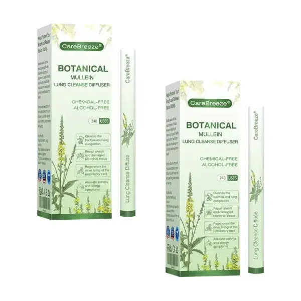 CareBreeze® Botanical Mullein Lung Cleanse Diffuser